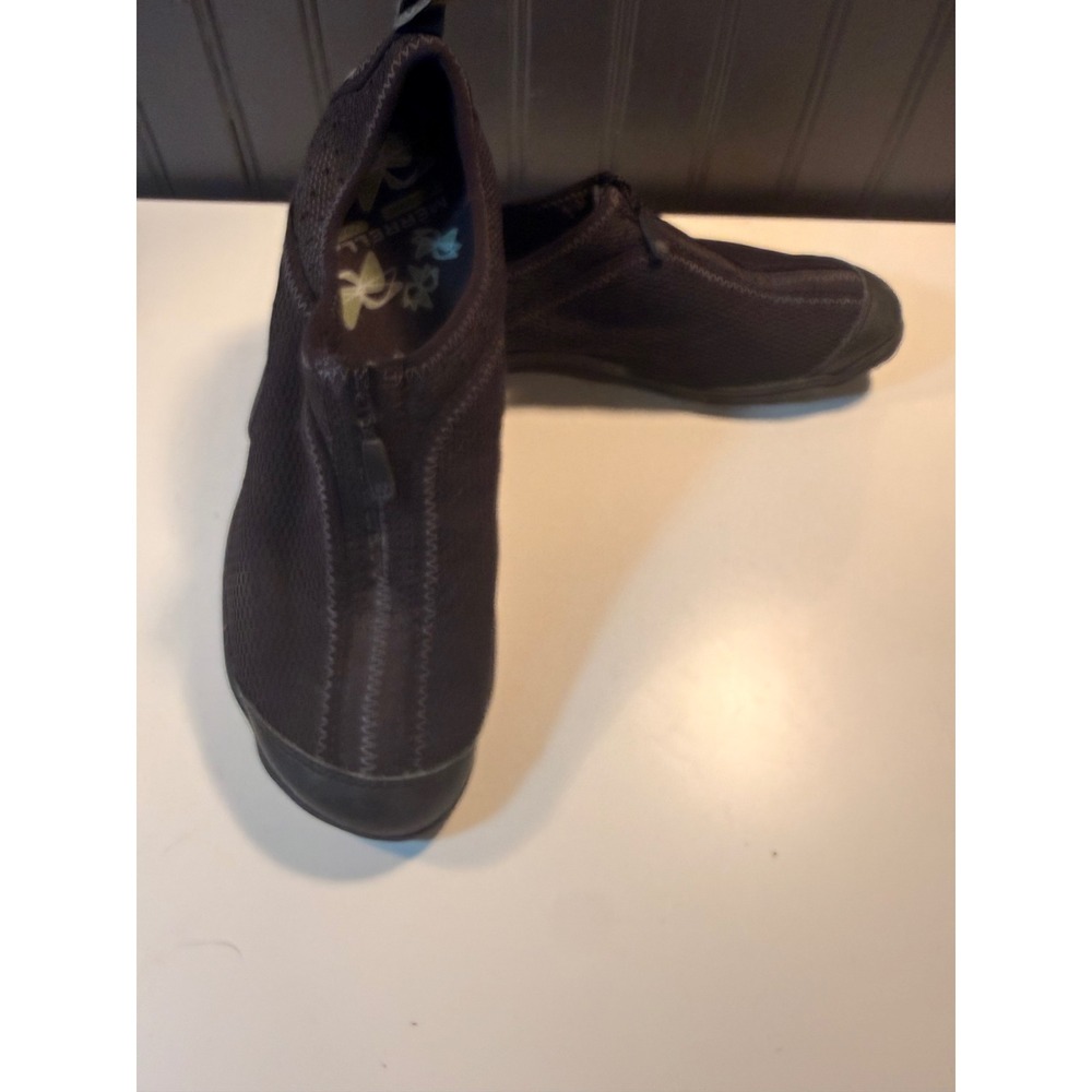 Merrell Lorelei Zip Black Mesh Performance Walking Shoes Womens 8 J33274